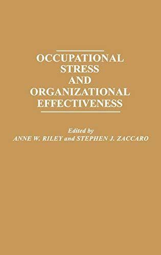 Occupational Stress and Organizational Effectiveness Doc