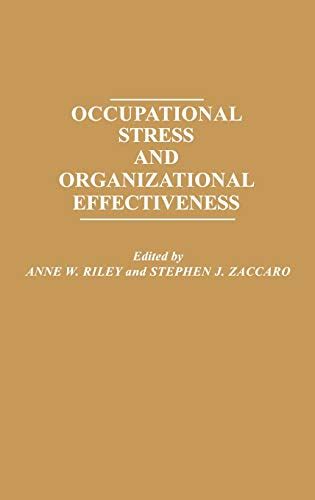 Occupational Stress and Organizational Effectiveness Doc