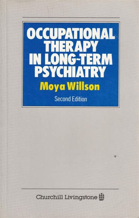 Occupational Therapy in Long Term Psychiatry Epub