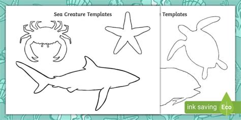Ocean Creature Templates