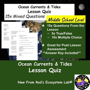 Ocean Tides Quiz With Answer Key Epub