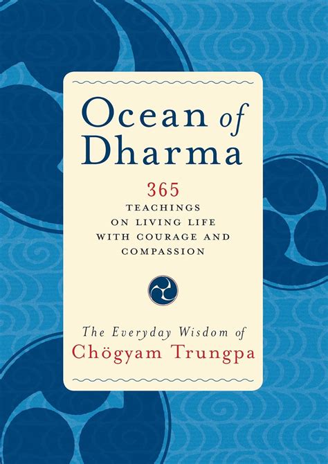 Ocean of Dharma The Everyday Wisdom of Chogyam Trungpa Kindle Editon