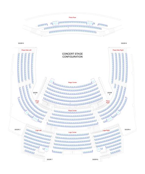 Ocpac Seating Chart