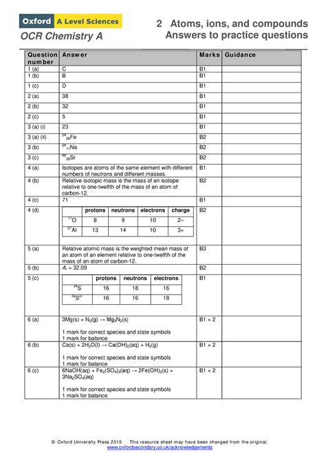 Ocr Chemistry A2 Examination Question Answers Kindle Editon