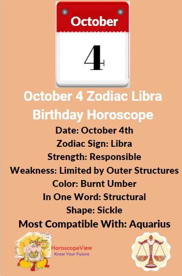 October 4th Sign: Libra with a Fiery Twist