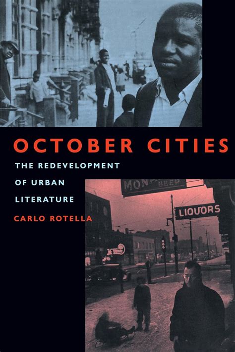 October Cities The Redevelopment of Urban Literature Epub