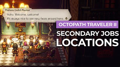 Octopath II: 8 Phenomenal Secondary Jobs