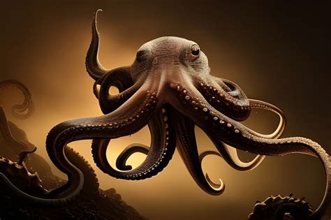 Octopus-like Head: