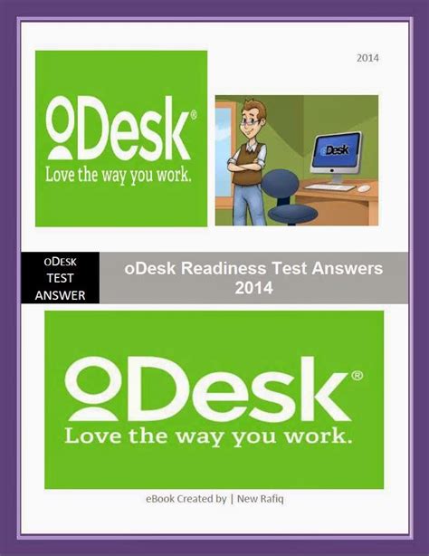 Odesk Readiness Test Answers 2014 PDF