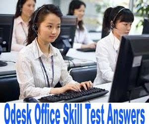 Odesk Skill Test Answers 2014 Doc