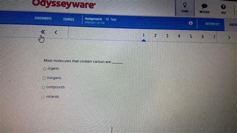 Odysseyware Biology Test Answers Doc