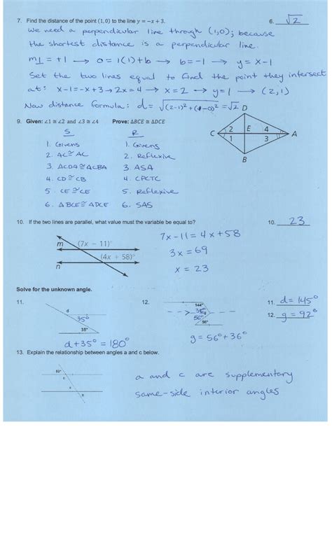 Odysseyware Geometry Semester 2 Final Exams Answers Kindle Editon