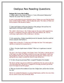 Oedipus Rex Reading Guide Answers Epub