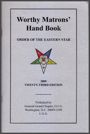 Oes worthy matron handbook Ebook Epub