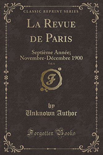 Oeuvres ComplÃ¨tes Vol 6 Classic Reprint French Edition PDF