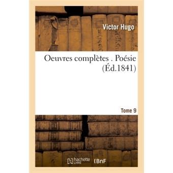 Oeuvres Complètes Poésie Tome 9 Litterature French Edition Reader