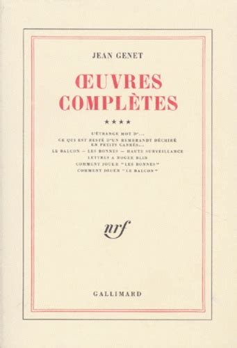 Oeuvres Complètes Volume 4 French Edition Doc