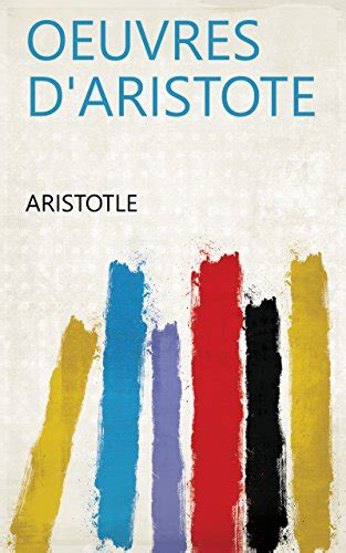 Oeuvres D aristote Volume 19 French Edition Kindle Editon