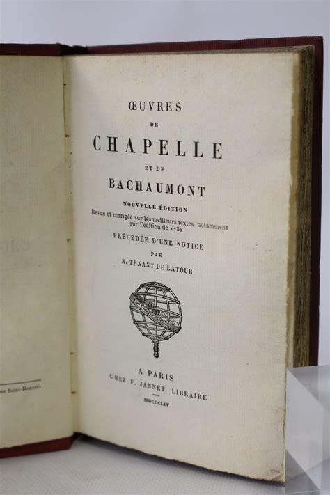 Oeuvres de Chapelle Et de Bachaumont... PDF