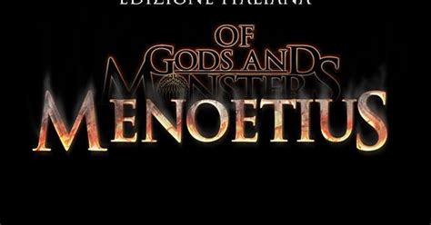 Of Gods and Monsters Menoetius Italian Edition Epub