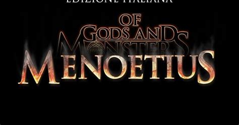 Of Gods and Monsters Menoetius Italian Edition Epub