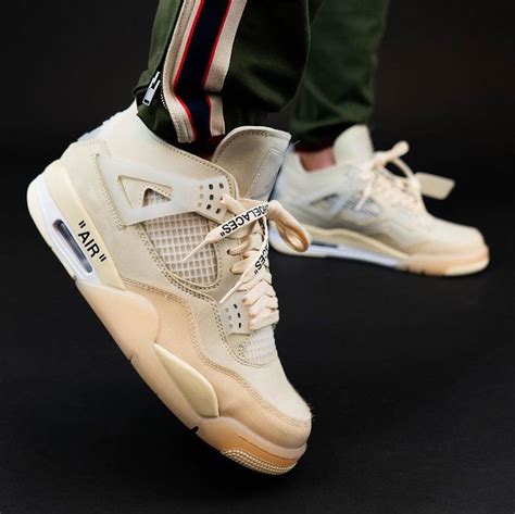 Off-White x Air Jordan 4 "Sail"