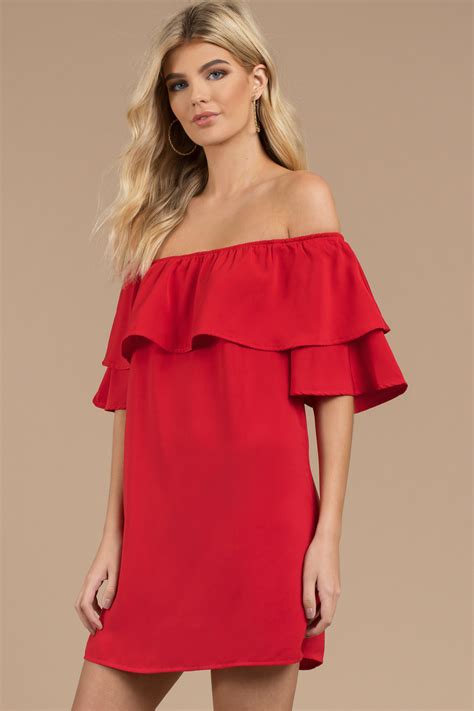 Off-the-Shoulder Dress: