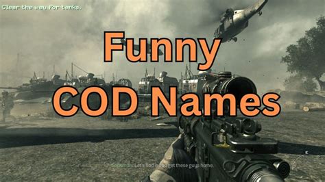 Offensive Cod Names: 2023's Ultimate List of Hilariously Inappropriate Callsigns