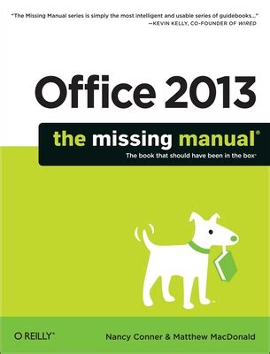 Office 2013 The Missing Manual Missing Manuals Epub
