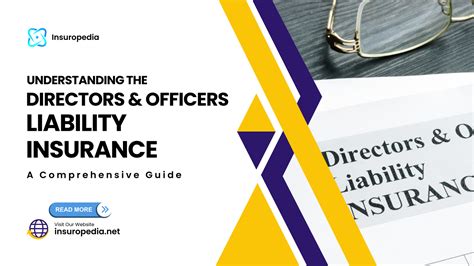 Officers and Directors Insurance: A Comprehensive Guide