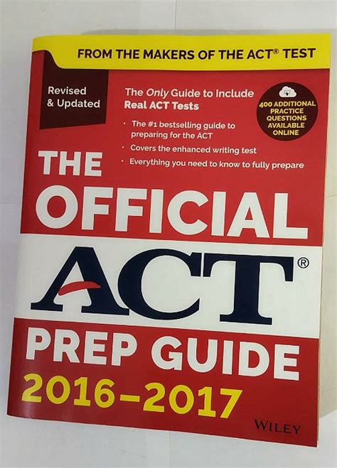 Official ACT Prep Guide 2016 Kindle Editon