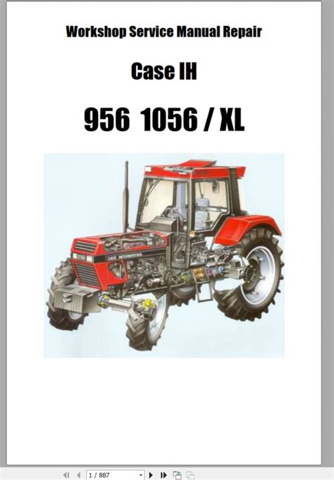 Official Case Ih 1056 Xl Service Manual Ebook Kindle Editon