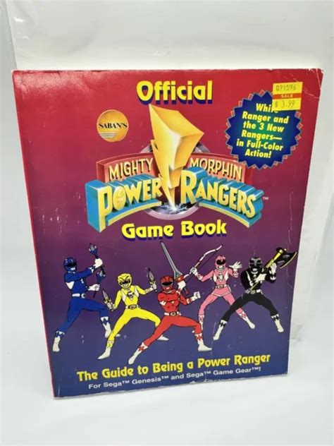 Official Mighty Morphin Power Rangers Game Book Official Strategy Guides Doc