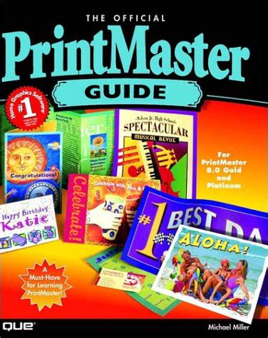 Official PrintMaster Guide Que-Consumer-Other Doc