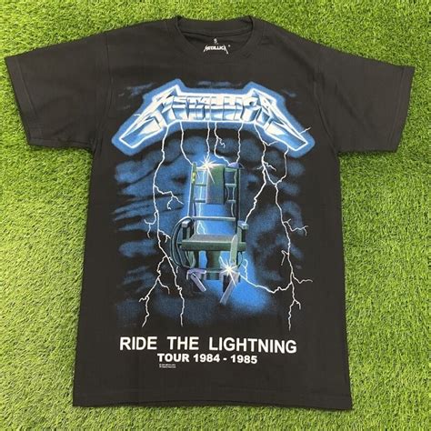 Official Ride the Lightning Tour Shirts