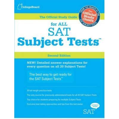 Official Study Guide Subject Tests PDF