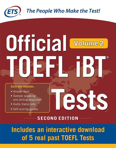 Official TOEFL iBTdeedededdeedded Tests Volume 2 by Educational Testing Service 2016-01-11 Doc