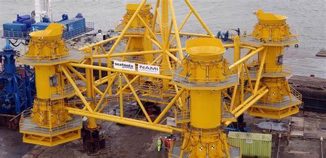 Offshore Piling Template