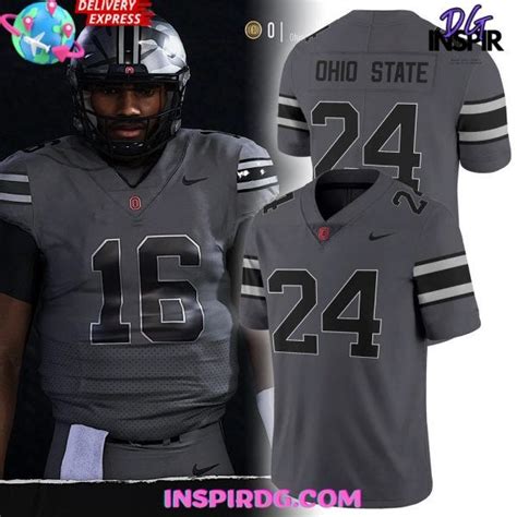 Ohio State Gray Jersey: A Sophisticated and Bold Game-Day Attire