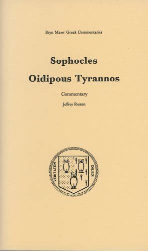 Oidipous Tyrannos Commentary 2-volume set Bryn Mawr Commentaries Greek Kindle Editon