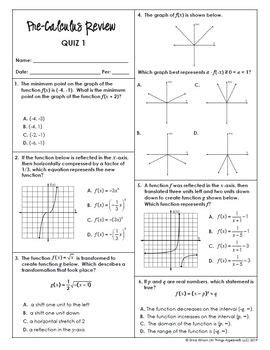 Okaloosa County Precalculus Eoc Review Answers Doc