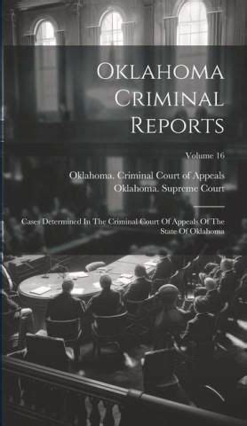 Oklahoma Reports Cases Determined in the Supreme Court of the State of Oklahoma Doc