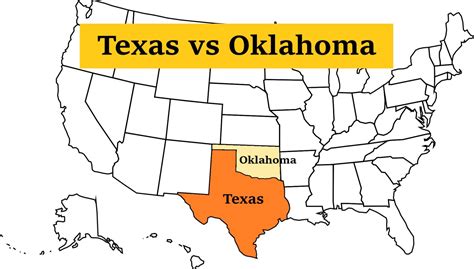 Oklahoma vs. Texas: A Comprehensive Comparison of Two Neighboring States