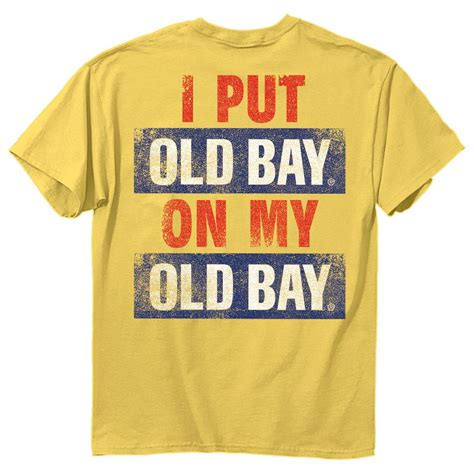 Old Bay T-Shirt: The Quintessential Maryland Style Statement