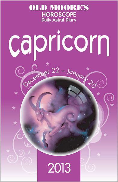 Old Moore's Horoscope Capricorn 2013 Kindle Editon