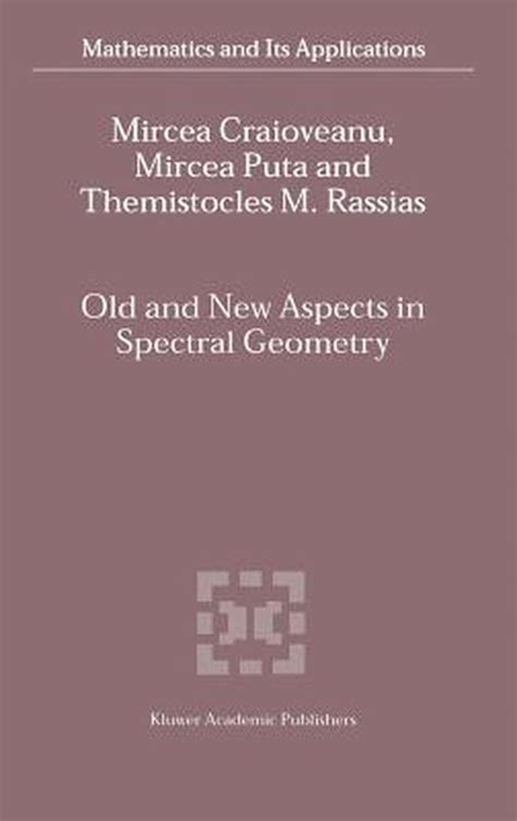 Old and New Aspects in Spectral Geometry Doc