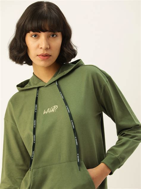 Olive Green Hooded Sweatshirt: A Versatile and Durable Wardrobe Staple