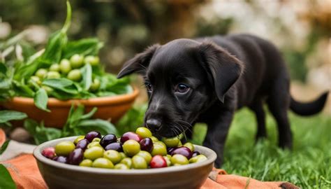 Olives: A Health Treat for Canine Companions