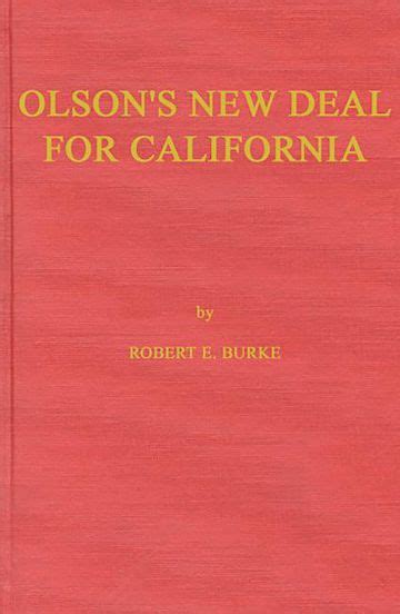 Olson's New Deal for California Reader