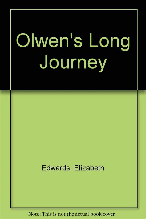 Olwen s Long Journey PDF